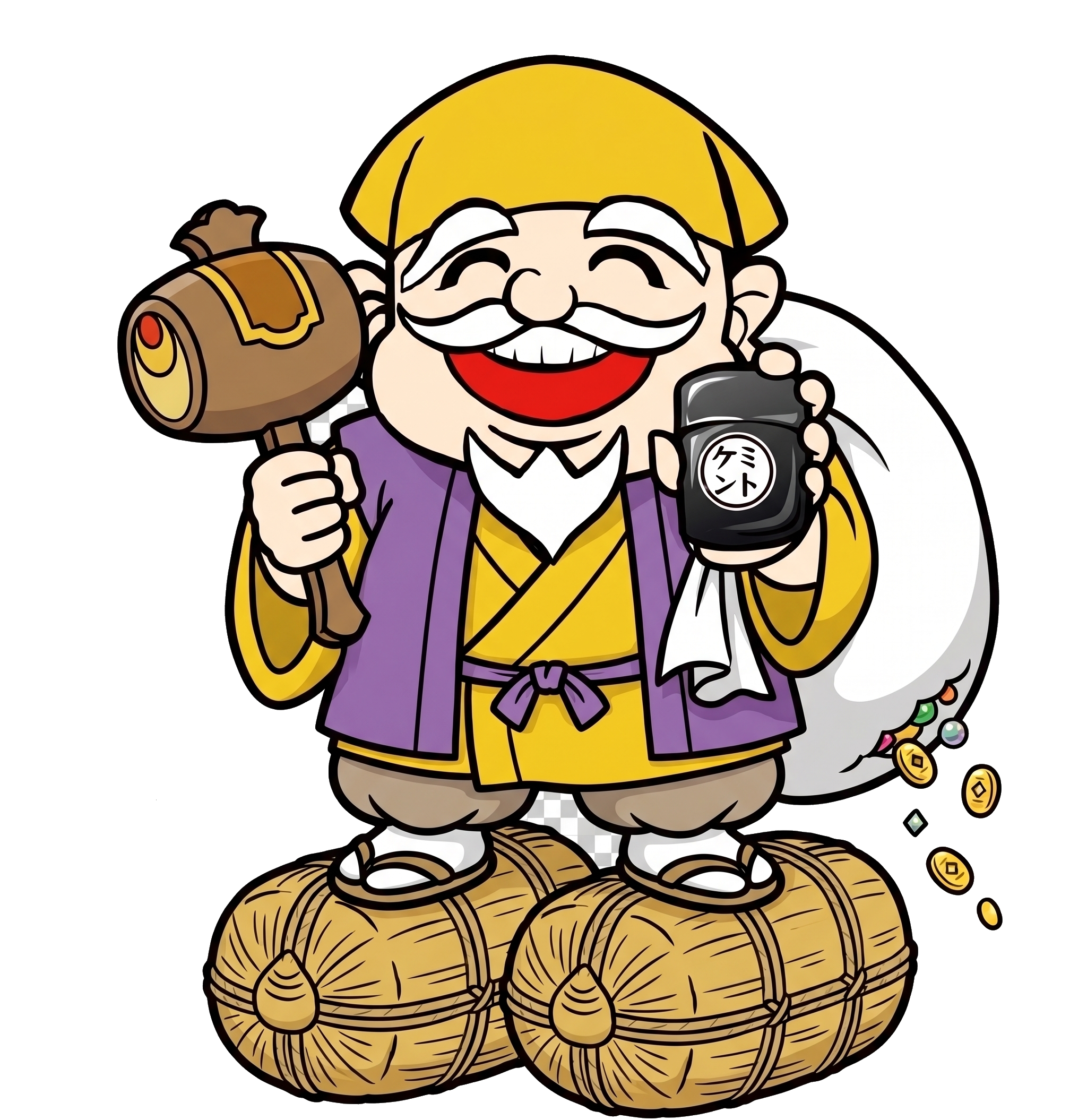 株式会社ミトケン不動産のキャラクターロゴ